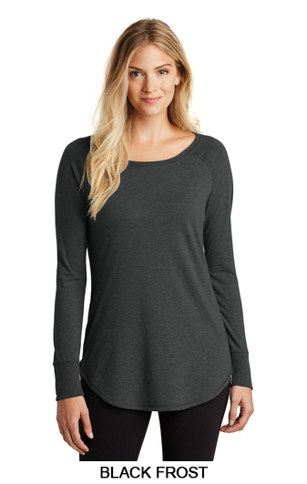 Ross Group eStore: District® Women's Perfect Tri Long Sleeve Tunic Tee ...